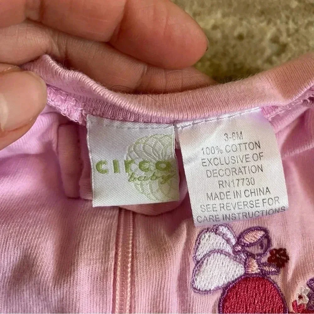 3-6 months Baby Girl Bundle Lot of Sleepsuits Footsies Bodysuits Onesies Pink